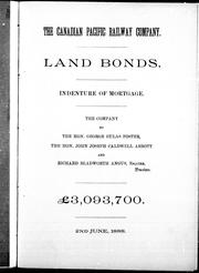 Cover of: Land bonds by 