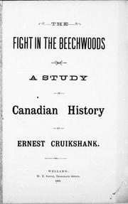The fight in the Beechwoods by E. A. Cruikshank