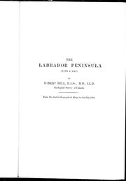 Cover of: The Labrador Peninsula