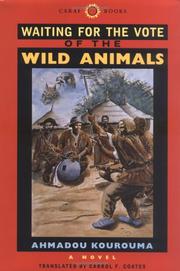 Cover of: Waiting for the vote of the wild animals