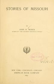 Cover of: Stories of Missouri by John R. Musick