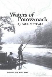 Cover of: Waters of Potowmack by Paul Metcalf