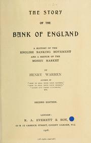 The story of the Bank of England by Warren, Henry.