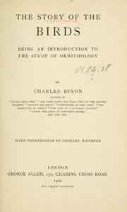 Cover of: The story of the birds by Dixon, Charles, Dixon, Charles