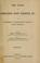 Cover of: The story of Commander Allen Gardiner, R.N., with sketches of missionary work in South America.