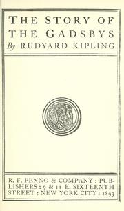 Cover of: The  story of the Gadsbys by Rudyard Kipling