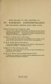 Cover of: St. Patrick and his Gallic friends