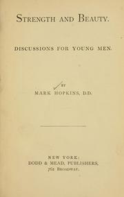 Cover of: Strength and beauty by Hopkins, Mark