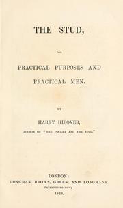 Cover of: stud for practical purposes and practical men