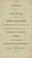 Cover of: The substance of a speech made by Lord Auckland on Monday the second day of May, 1796