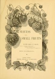 Cover of: Success with small fruits