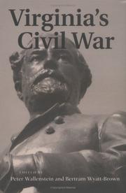 Cover of: Virginia's Civil War by 