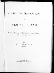 Cover of: Caribou shooting in Newfoundland: with a history of England's oldest colony from 1001 to 1895