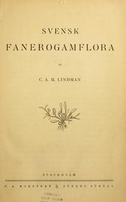Cover of: Svensk fanerogamflora