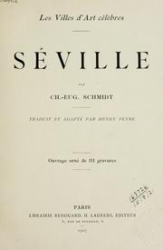 Cover of: Séville by Karl Eugen Schmidt, Karl Eugen Schmidt