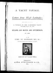 Cover of: A yacht voyage | 