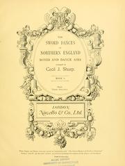 Cover of: The sword-dances of northern England: collected and described