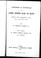 Cover of: Letters and journals of James, eighth Earl of Elgin