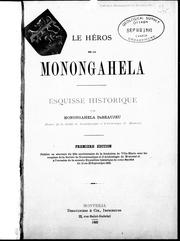 Cover of: Le héros de la Monongahéla by Monongahéla de Beaujeu, Monongahéla de Beaujeu