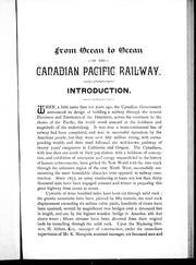 Cover of: Settlers, miners and tourists guide from ocean to ocean by the C.P. R., the great trans-continental short line through a region of unsurpassed attractions for settler, miner and tourist