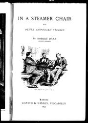 Cover of: In a steamer chair, and other shipboard stories