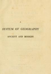 A system of geography by James Playfair