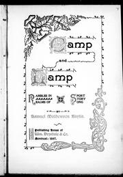 Cover of: Camp and lamp by by Samuel Mathewson Baylis.