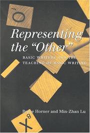 Cover of: Representing the "other": basic writers and the teaching of basic writing
