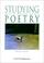 Cover of: Studying poetry