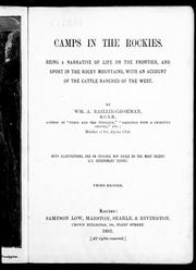 Cover of: Camps in the Rockies by by Wm. A. Baillie-Grohman.