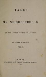 Cover of: Tales of my neighbourhood.