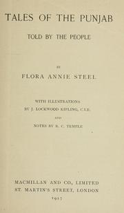 Cover of: Tales of the Punjab told by the people by Flora Annie Webster Steel
