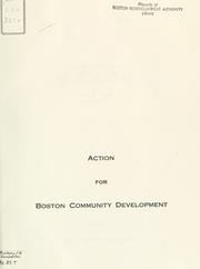 Task force report on a preliminary exploration of social conditions and needs in the Roxbury-North Dorchester gnrp by Action for Boston Community Development (ABCD)