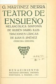 Cover of: Teatro de ensueño
