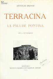 Cover of: Terracina e la Palude Pontina.