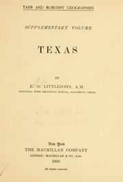 Cover of: Texas