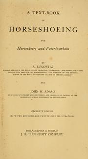 Cover of: text-book of horseshoeing for horseshoers and veterinarians