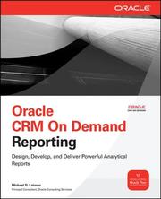 Cover of: Oracle CRM on demand reporting