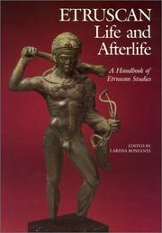 Cover of: Etruscan Life and Afterlife: A Handbook of Etruscan Studies