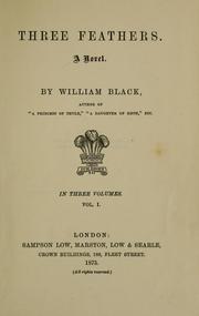 Cover of: Three feathers by William Black
