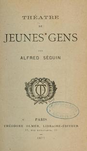 Théâtre des jeunes gens by Alfred Séguin