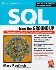 Cover of: SQL from the ground up