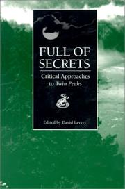 Cover of: Full of secrets by edited by David Lavery.