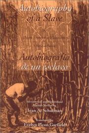 Cover of: Autobiografía de un esclavo by Juan Francisco Manzano, Evelyn Picon Garfield