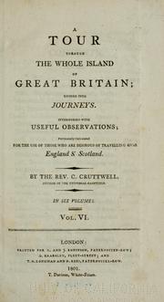 Cover of: A tour through the whole island of Great Britain by Clement Cruttwell