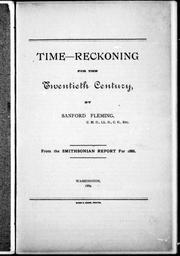 Cover of: Time-reckoning for the twentieth century