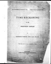 Cover of: Time-reckoning for the twentieth century by Sandford Fleming.