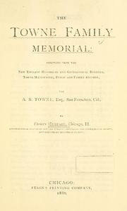 The Towne family memorial by Edwin Hubbard