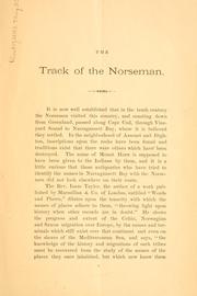 The track of the Norseman by Joseph Story Fay