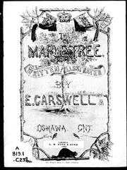 The maple tree by E. Carswell